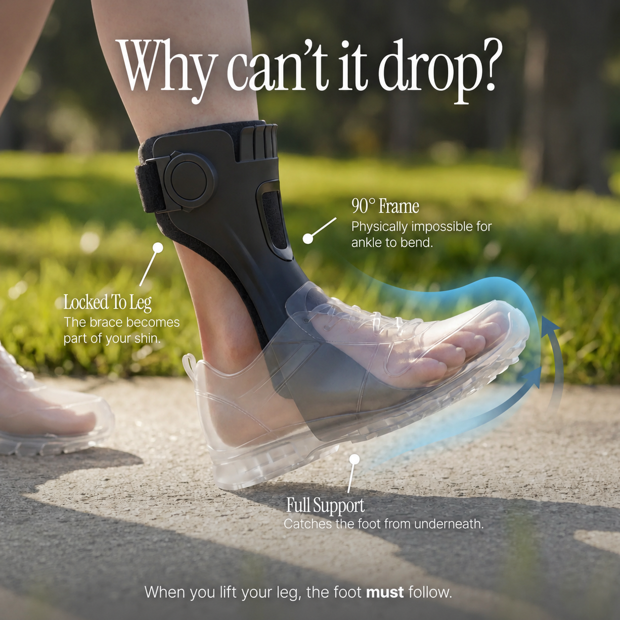 NeuroLift™ - Foot Drop AFO Brace