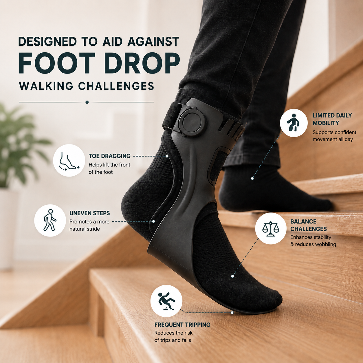 NeuroLift™ - Foot Drop AFO Brace