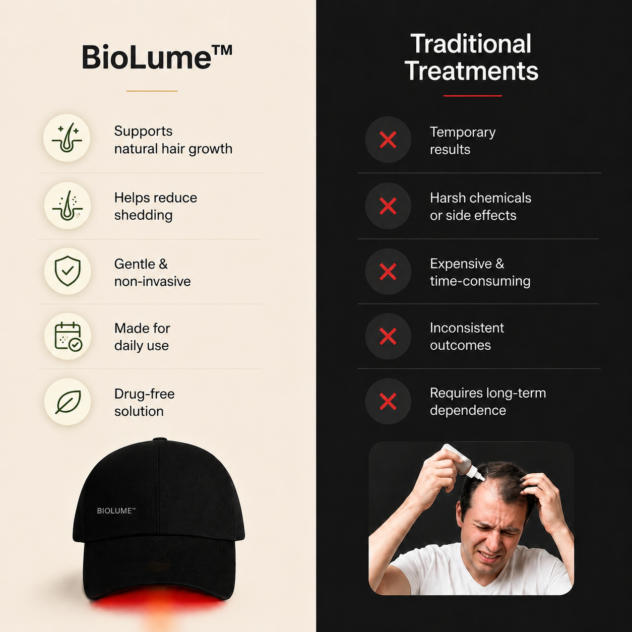 BioLume™ - Red Light Cap Therapy