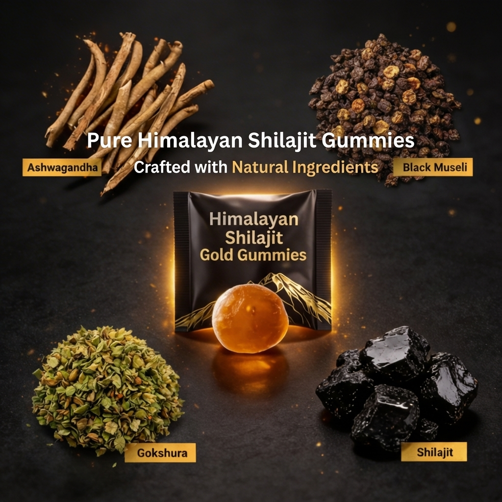 HIMALAYAN SHILAJIT GOLD GUMMIES